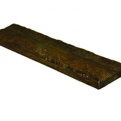 Placă Decorativă Imitație Lemn Maro Închis Rustic