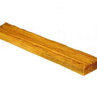 Placă Decorativă Imitație Lemn, Maro deschis, Rustic, 12x3.5x300 cm