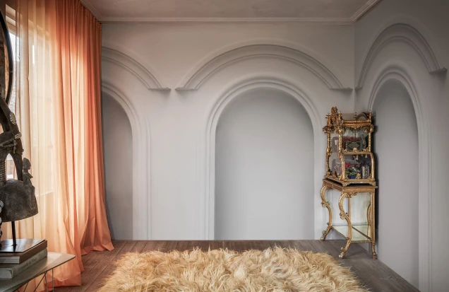 Foto tapet Forest Vaults, White, Rebel Walls