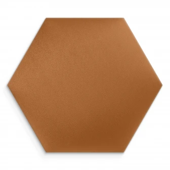 Panou tapițat hexagon catifelat, auriu, Simply Wall Panels