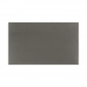 Panou tapițat catifelat, dreptunghiular, gri, Simply Wall Panels