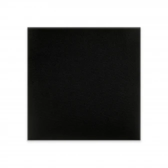 Panou tapițat catifelat, pătrat, negru, Simply Wall Panels